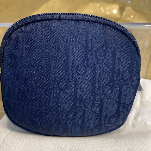 Dior Trotter Mini Navy Pouch - Picture 4 of 5